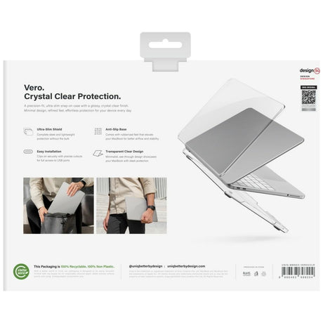 Uniq MacBook Neo 13 Deksel Vero Klar