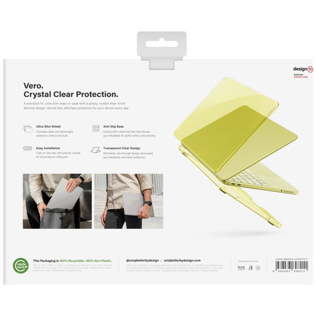 Uniq MacBook Neo 13 Deksel Vero Gul