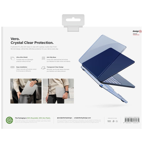 Uniq MacBook Neo 13 Deksel Vero Blå