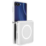 Uniq Samsung Galaxy Z Flip 8 Deksel Veren MagClick Hvit