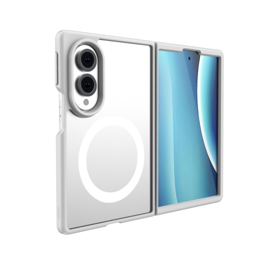 Uniq Samsung Galaxy Z Fold 8 Deksel Veren MagClick Hvit