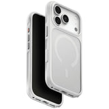 Uniq iPhone 17 Pro/iPhone 18 Pro Deksel Veren MagClick Chalk Frost