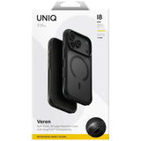 Uniq iPhone 17 Pro/iPhone 18 Pro Deksel Veren MagClick Svart