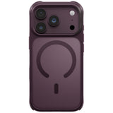 Uniq iPhone 17 Pro/iPhone 18 Pro Deksel Veren MagClick Burgundy
