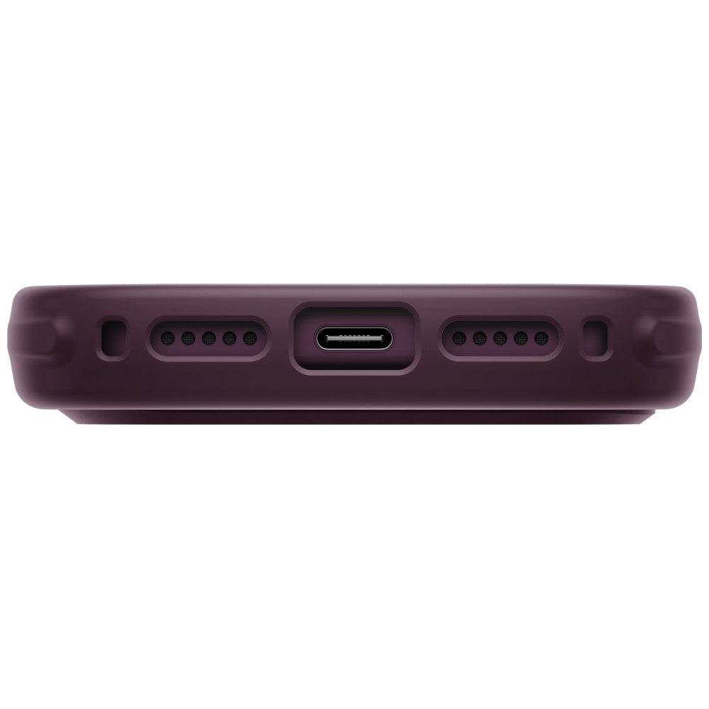 Uniq iPhone 17 Pro/iPhone 18 Pro Deksel Veren MagClick Burgundy