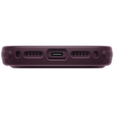 Uniq iPhone 17 Pro/iPhone 18 Pro Deksel Veren MagClick Burgundy