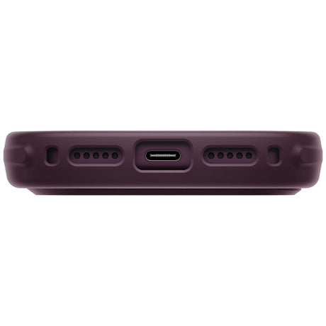 Uniq iPhone 17 Pro/iPhone 18 Pro Deksel Veren MagClick Burgundy