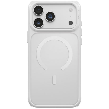 Uniq iPhone 17 Pro Max/iPhone 18 Pro Max Deksel Veren MagClick Chalk Frost