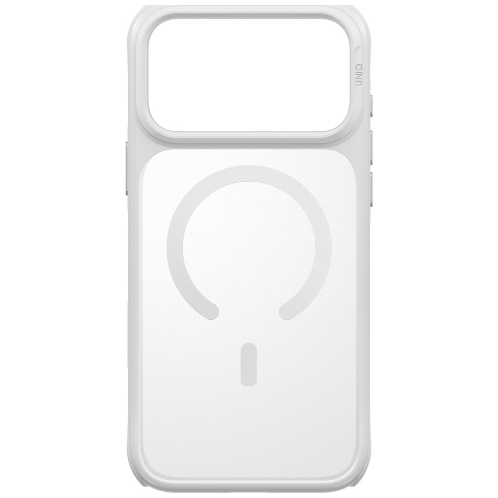 Uniq iPhone 17 Pro Max/iPhone 18 Pro Max Deksel Veren MagClick Chalk Frost