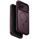 Uniq iPhone 17 Pro Max/iPhone 18 Pro Max Deksel Veren MagClick Burgundy
