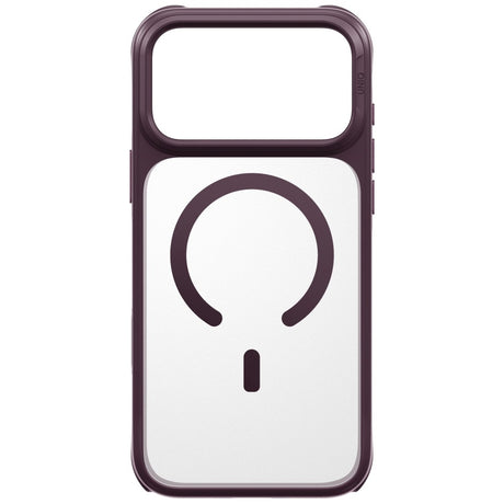 Uniq iPhone 17 Pro Max/iPhone 18 Pro Max Deksel Veren MagClick Burgundy