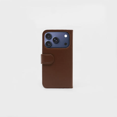 MobileFriend iPhone 17 Pro/iPhone 18 Pro Etui Magnetisk Brun