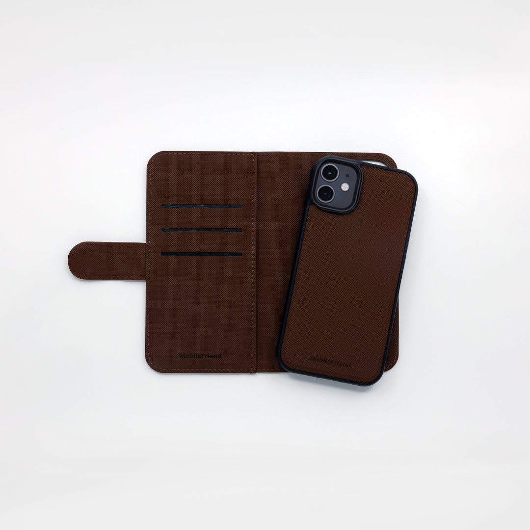 MobileFriend iPhone 11/iPhone Xr Fodral Magnetiskt Brun
