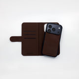 MobileFriend iPhone 17 Pro/iPhone 18 Pro Etui Magnetisk Brun