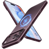Torras iPhone 18 Pro Deksel OriginFit Mag Lilla