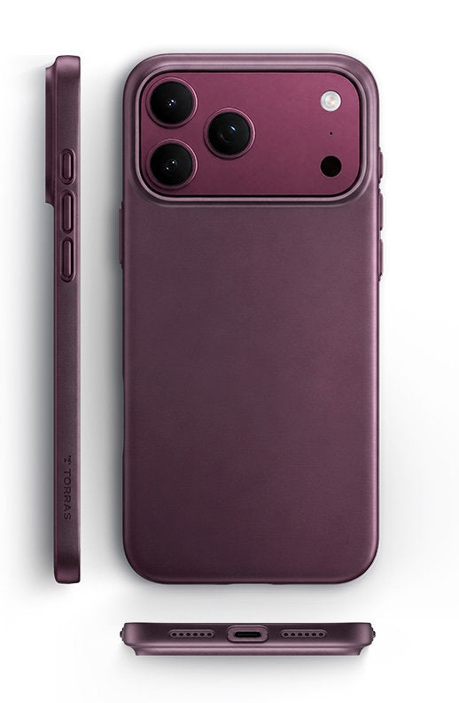 Torras iPhone 18 Pro Deksel OriginFit Mag Lilla