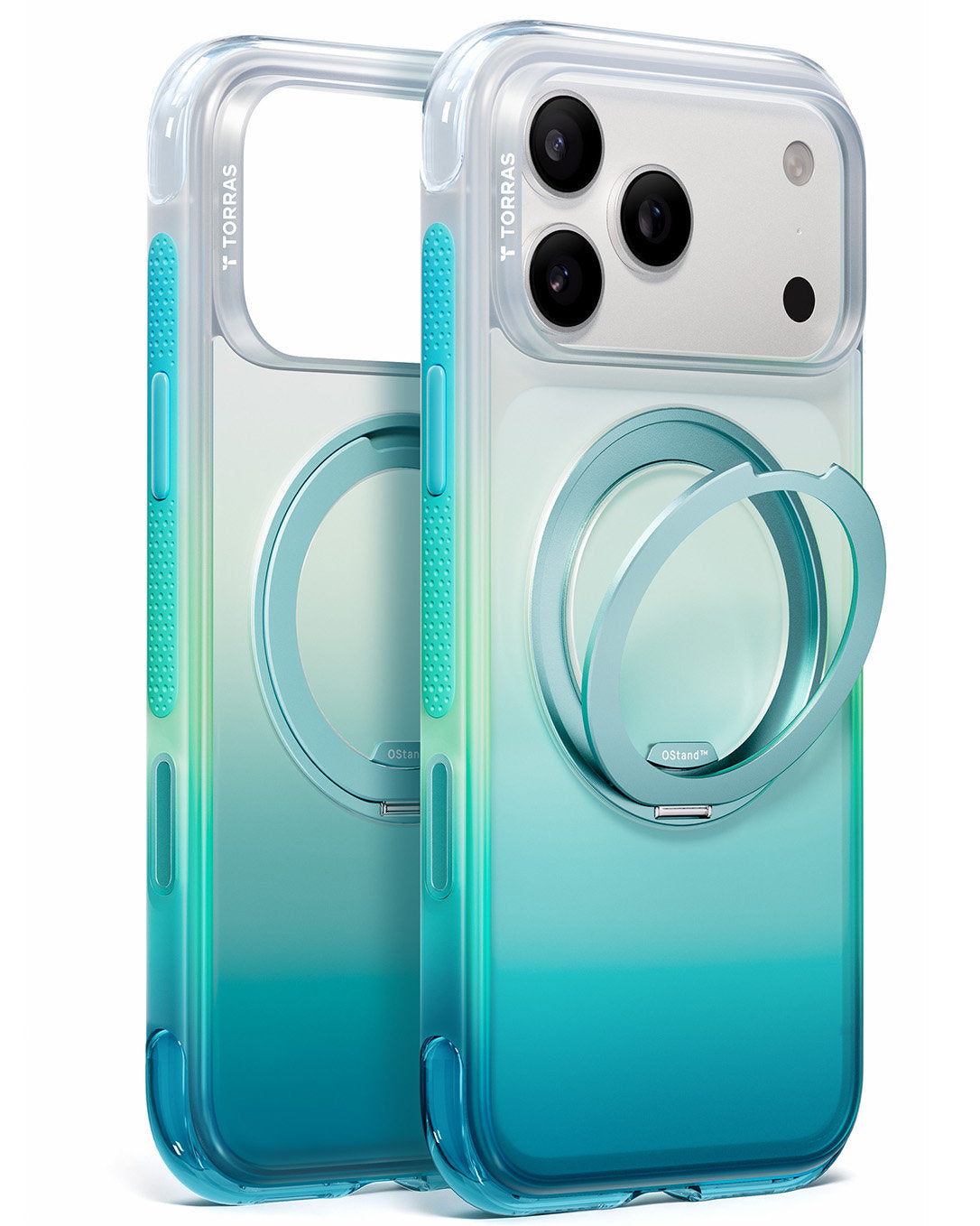 Torras iPhone 18 Pro Deksel Ostand O3 Air Gradient Alaska Aurora