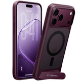 Torras iPhone 18 Pro Deksel Ostand L1 Lilla
