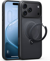 Torras iPhone 18 Pro Max Deksel Ostand Q3 Spin Obsidian Black