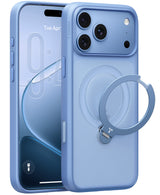 Torras iPhone 18 Pro Max Deksel Ostand Q3 Spin Horizon Blue