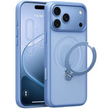 Torras iPhone 18 Pro Max Deksel Ostand Q3 Spin Horizon Blue