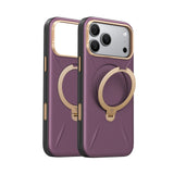 Torras iPhone 18 Pro Deksel Ostand Q3 Vegskin Cloud Plum