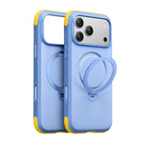 Torras iPhone 18 Pro Max Deksel Ostand Q3 Rugged Island Blue