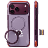 Torras iPhone 18 Pro Deksel Ostand Q3 Air Pro Violet Summit