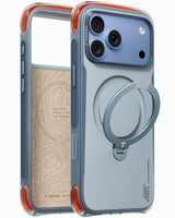 Torras iPhone 18 Pro Deksel Ostand Q3 Air Pro Polar Slate