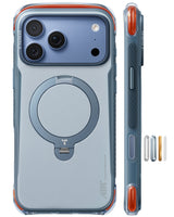 Torras iPhone 18 Pro Deksel Ostand Q3 Air Pro Polar Slate