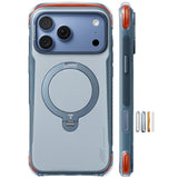 Torras iPhone 18 Pro Deksel Ostand Q3 Air Pro Polar Slate