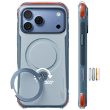Torras iPhone 18 Pro Deksel Ostand Q3 Air Pro Polar Slate