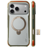 Torras iPhone 18 Pro Deksel Ostand Q3 Air Pro Alpine Marble