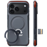 Torras iPhone 18 Pro Deksel Ostand Q3 Air Pro Obsidian Core