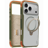 Torras iPhone 18 Pro Max Deksel Ostand Q3 Air Pro Alpine Marble
