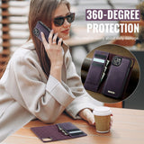 CaseMe iPhone 15 Etui C49 Series Lilla