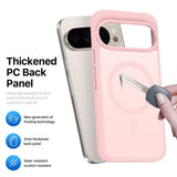 Dux Ducis Google Pixel 9 Pro XL/10 Pro XL/11 Pro XL Deksel Yind Series MagSafe Rosa