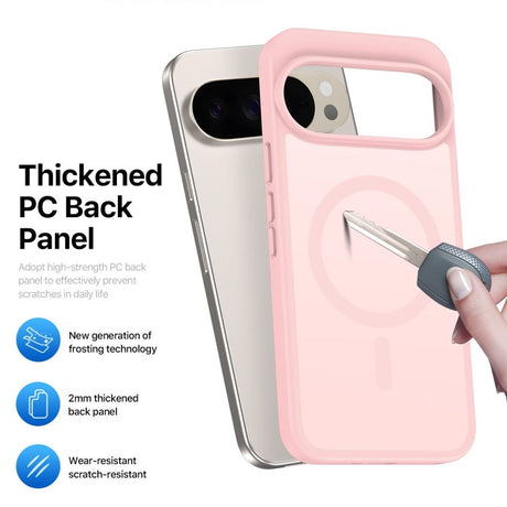 Dux Ducis Google Pixel 9 Pro XL/10 Pro XL/11 Pro XL Deksel Yind Series MagSafe Rosa