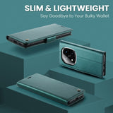 CaseMe Xiaomi Redmi Note 14 Pro 5G/14 Pro Plus 5G Etui 023 Series Grønn