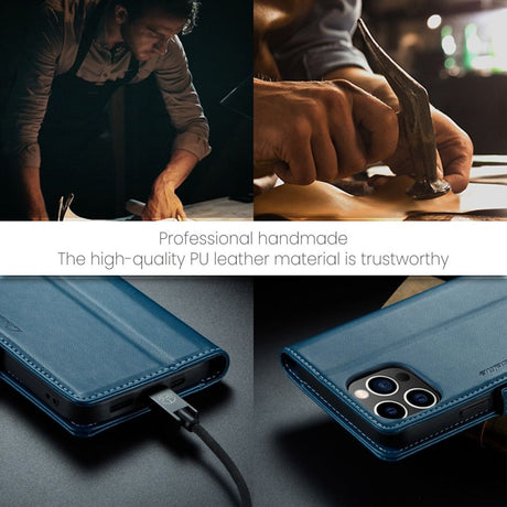 CaseMe iPhone 13 Pro Etui 023 Series Blå
