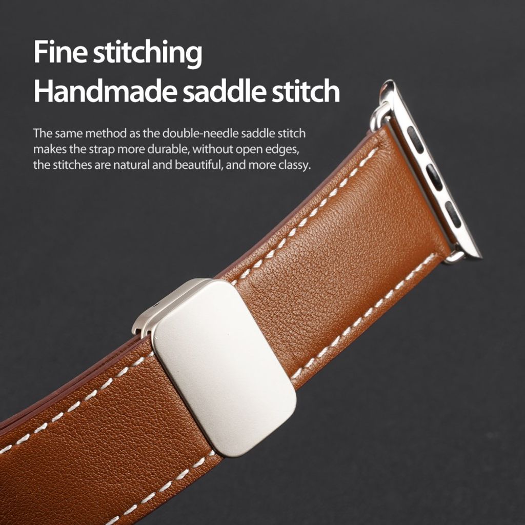Dux Ducis Apple Watch 44/45/46mm/Ultra 49mm Armbånd YA Series Brun