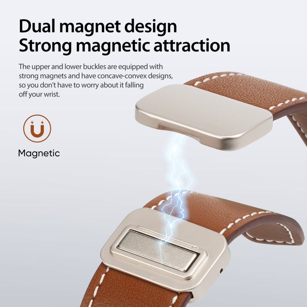 Dux Ducis Apple Watch 38/40/41/42mm Armbånd YA Series Brun