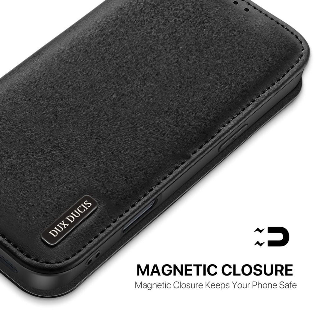 Dux Ducis iPhone 17 Pro Max/iPhone 18 Pro Max Etui Hivo Series Svart