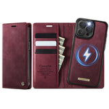 CaseMe iPhone 13 Pro Etui C49 Series Rød