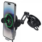 Spigen Mobilholder til bil OneTap Pro Dashboard Mount Charger 15W Svart