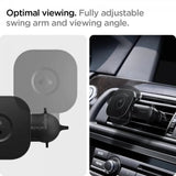 Spigen Mobilholder til bil OneTap Magnetic Car Mount Air Vent Wireless Charging Svart