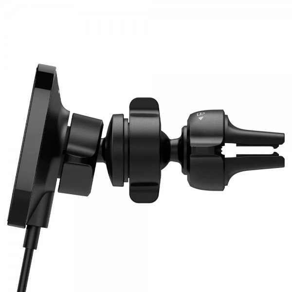 Spigen Mobilholder til bil OneTap Magnetic Car Mount Air Vent Wireless Charging Svart