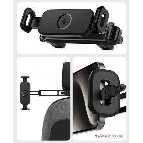 Spigen OneTap Universal Tablet Mount for Car Headrest UTS45 Svart