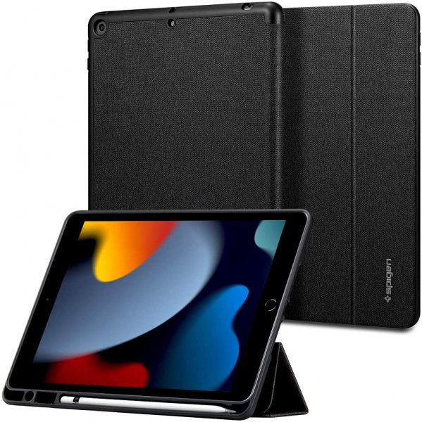 Spigen iPad 10.2 Etui Urban Fit Svart