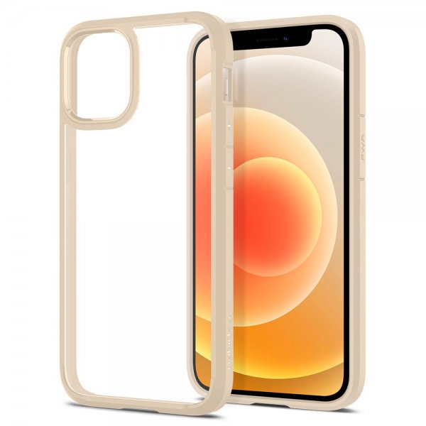 Spigen iPhone 12 Mini Deksel Ultra Hybrid Sand Beige